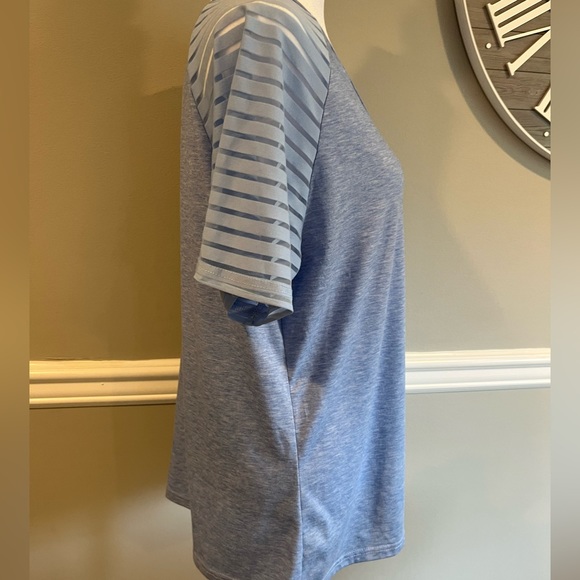 Women's Top - Heather light blue - Size L - Picture 5 of 10